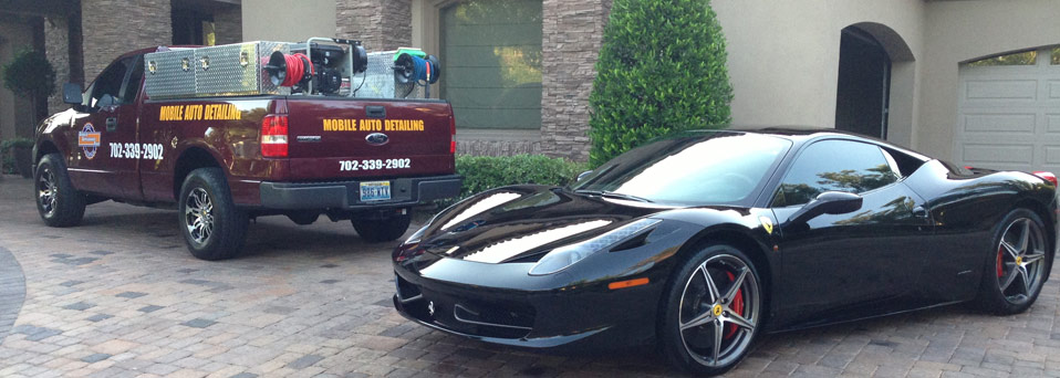 Las Vegas Mobile Detailing Ferrari